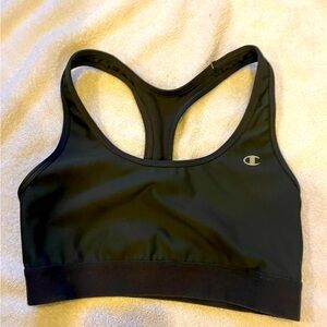 Dark gray medium Champion sports bra in great condition.